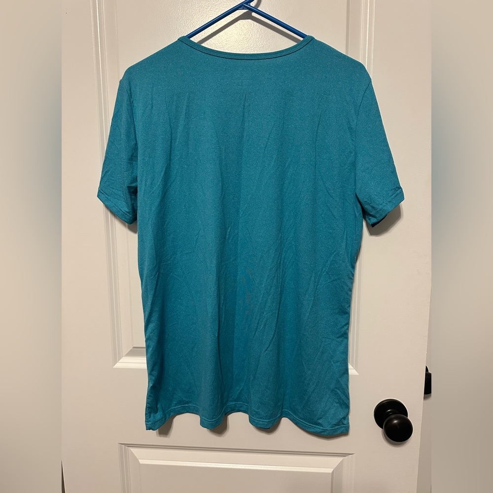 Women’s 32° Degrees Cool Teal Short Sleeve T-Shirt XXL - Picture 2 of 4